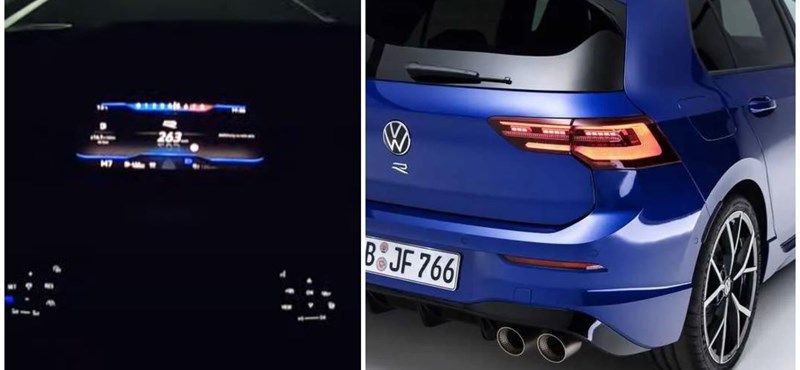 Megmutatta, mit tud az autópályán az új Volkswagen Golf R ? videó