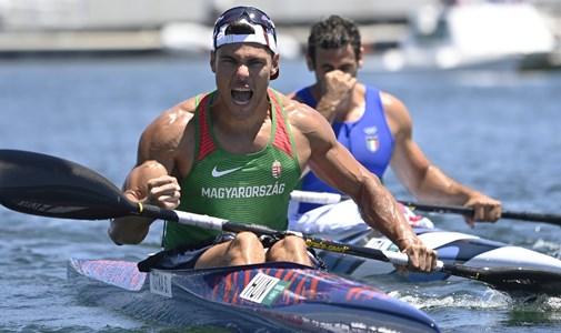 Campeón olímpico Sándor Tótka, Kristóf Rasovszky y medallista de plata Tamara Csipes - Juegos Olímpicos minuto a minuto