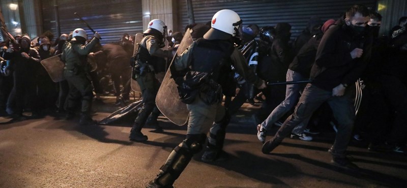 Protesters clashed with police in several Greek cities