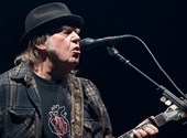 We can keep up with wasted time listening to Neil Young's new album