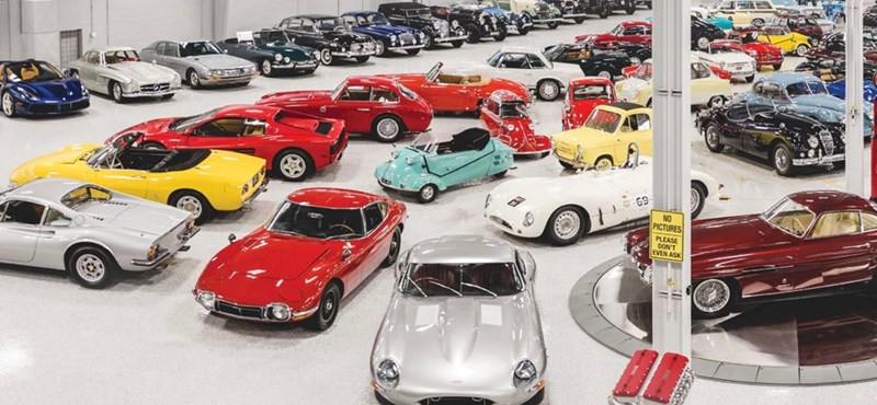 Igazi nagypályás csaló rendkívüli autógyűjteményét árverezték el