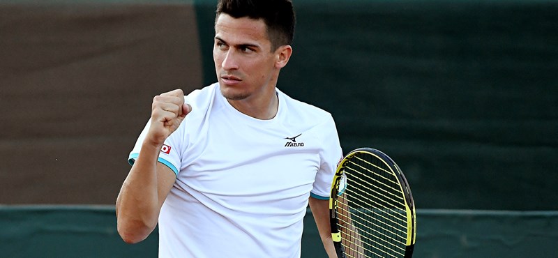 Attila Balázs is also second at Roland Garros