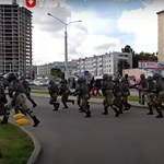 Assault Police Chase Crowds Protesting Against Lukashenko In Belarus