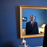 What does Barack Obama see when he looks in the mirror?