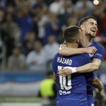 Chelsea and Atlético de Madrid compete in the Champions League in Bucharest