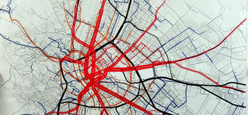 budapest forgalmi térkép Itthon: Hogyan nézzen ki Budapest közlekedése 2035 ben?   HVG.hu budapest forgalmi térkép
