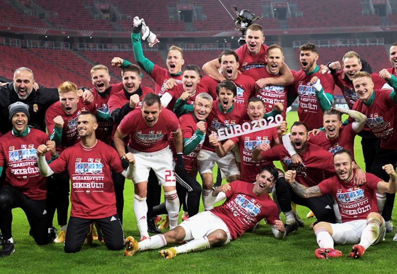 Kijutott az Európa-bajnokságra a magyar labdarúgó-válogatott