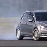 Teljesen elvetemült a driftautóvá alakított Volkswagen Golf - videó