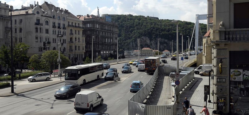 Tunnel tunnel of 800 meters, closing period of 9 months - this comes to the Erzsébet bridge "width =" 800 "height =" 370