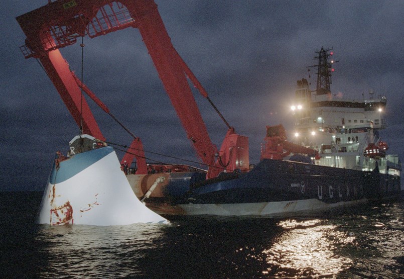 The new evidence may cover earlier theories in the 20th.  around one of the most serious shipwrecks of the 20th century