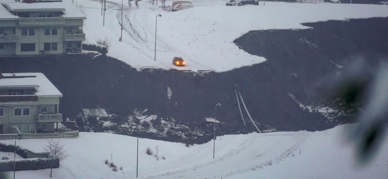 A large landslide occurred in Norway, with 21 people missing