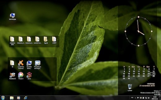 Tech Ora Es Naptar A Windows Asztalan Tetszes Szerint Latvanyosan Hvg Hu
