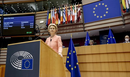 Hungary was not mentioned, but Von der Leyen also sent a message to the government.