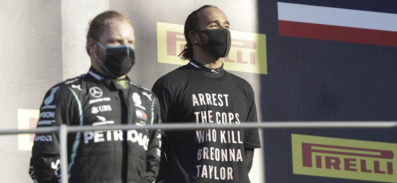 Hamilton is being investigated for his jersey