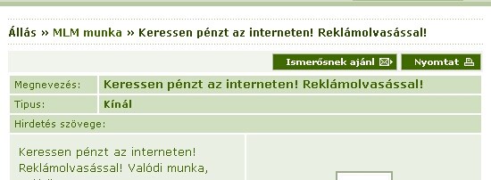 például hol lehet pénzt keresni az interneten